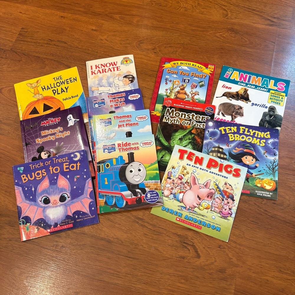 Children’s Book Lot | 12 Books | Read Aloud, Early Readers, Halloween